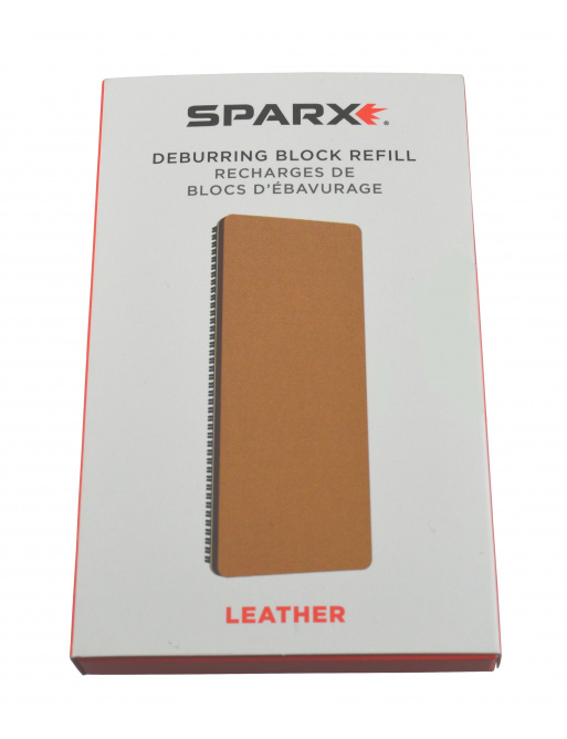 Kůže Sparx Deburring Block Set Refills - Leather