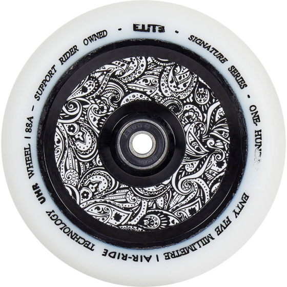 Kolečko Elite Air Ride Floral 125mm bílé