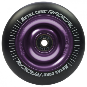 Metal Core Radical 100 mm kolečko černo fialové
