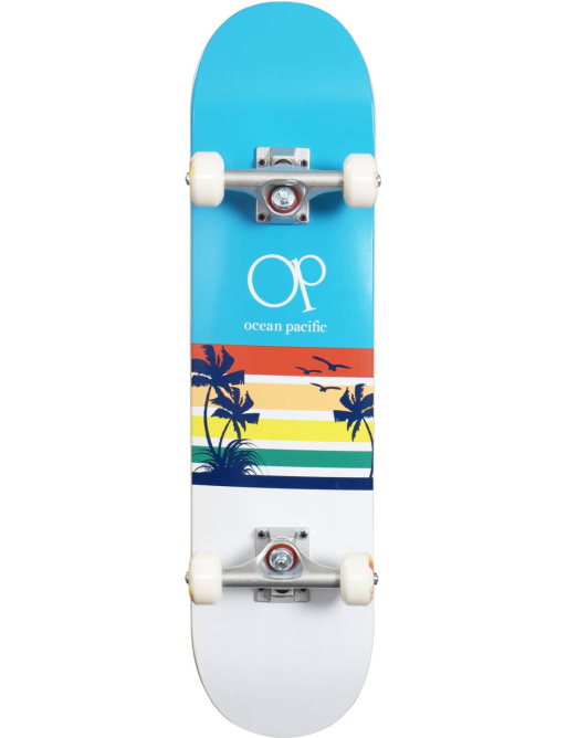 Ocean Pacific Sunset Skateboard Komplet (7.25"|Modrá)