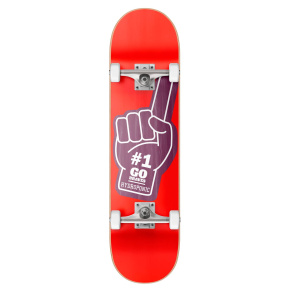 Skateboard Hydroponic Hand 8.125" Red