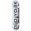 Skateboard Zoo York Logo Block 8" Fog