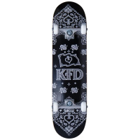 KFD Bandana Skateboard Komplet (7.75"|Černá)