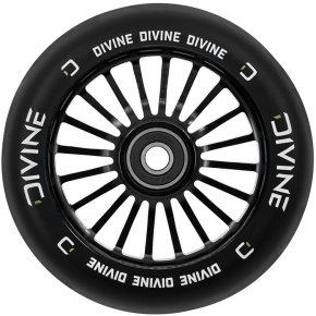 Kolečko Divine black Spoked Turbo 110mm / ABEC11,alloy core