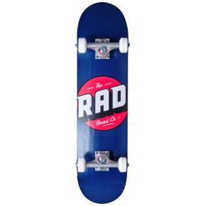 RAD Logo Progressive Complete Skateboard (8"|Navy)