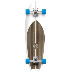 Hydroponic Fish Complete Cruiser Skateboard (31.5"|Classic 2.0 White / Brown)