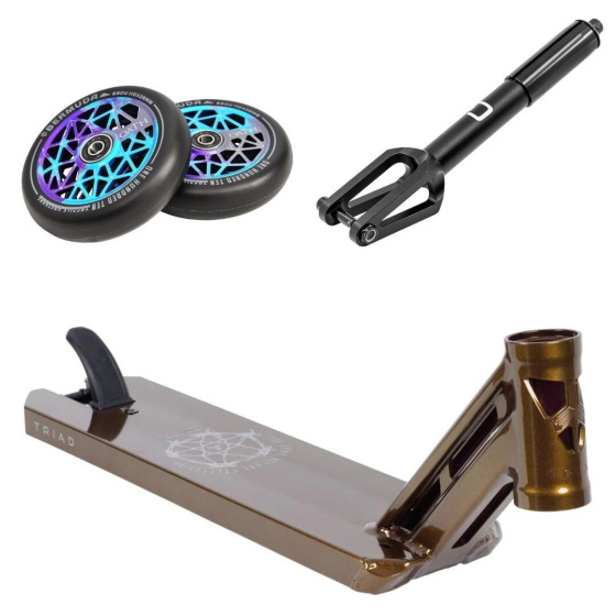 Set deska Triad Psychic V2 5" 520mm Hellion + kolečka Oath 110 mm + vidlice Divine IHC