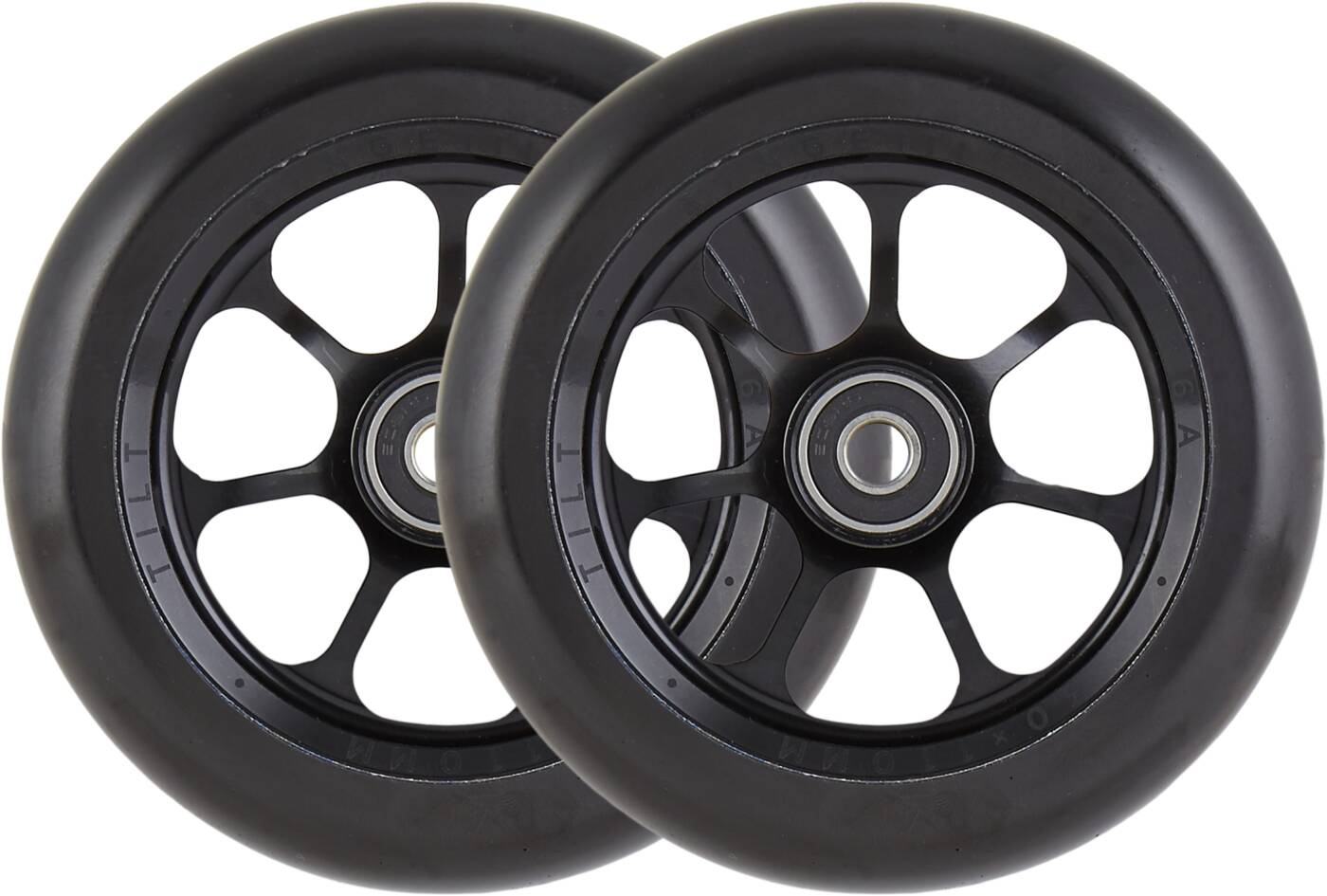 Tilt Stage III Spoked Wide Pro Scooter Wheels (120mm Black