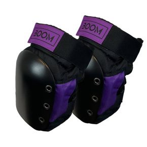 Boom Solid Knee Pads Purple S
