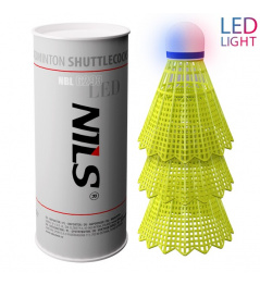 Badmintonové míčky NILS NBL6293 s LED 3 ks