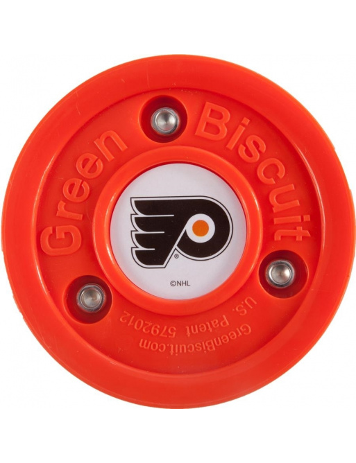 Puk Green Biscuit NHL Philadelphia Flyers