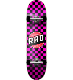 RAD Checkers Skateboard Komplet (7.75" | Checkers Pink)