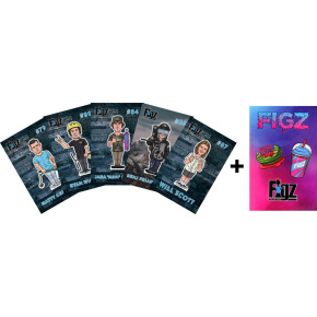 Samolepky Figz Collectors Scooter Sticker 6-Pack Pack 1