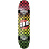 RAD Checkers Skateboard Komplet (7.5"|Rasta Fade)