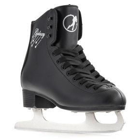 SFR Galaxy Children's Ice Skates - Black - UK:4J EU:37 US:M5L6