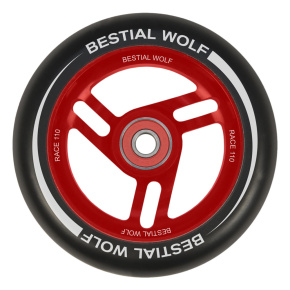 Kolečko Bestial Wolf Race 110 mm černo červené