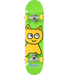 Meow Big Cat Skateboard Komplet (7.5" | Zelená)