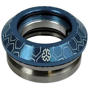 Union Honeycomb Headset Chrome Blue Union Honeycomb Headset Chrome Blue