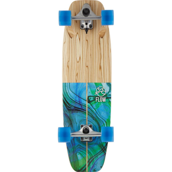 Surfskate Flow Wedge 32" Blue
