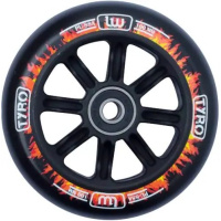 Kolečko Longway Tyro Nylon Core 100mm Black/Fire Flame