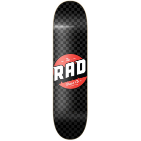 RAD Checker Skate Deska (7.75"|Černá/Šedá)