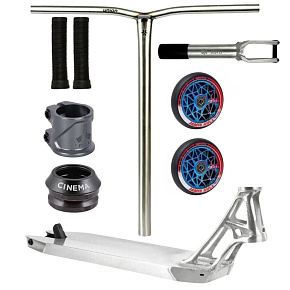 Freestyle koloběžka Custom Divine X Ethic Pandemonium V2 500 mm stříbrná