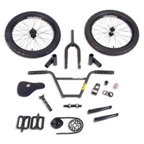 Stolen/Fiction Freecoaster V8 BMX Build Kit (Matte Black|Left hand drive) Stolen/Fiction Freecoaster V8 BMX Build Kit (Matte Black|Left hand drive)