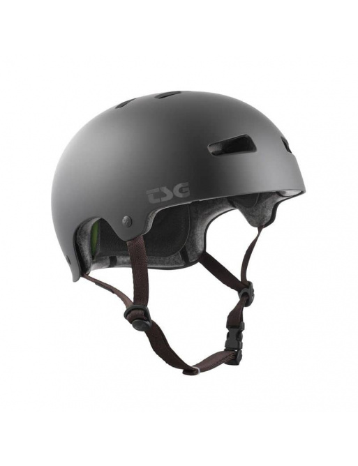TSG Kraken Solid Color Helmet Satin Black S/M