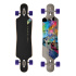 Longboard Street Surfing FREERIDE 39” CURVE Wolf - artist series
