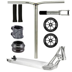 Freestyle koloběžka Custom Divine X Ethic Pandemonium V2 500 mm stříbrná