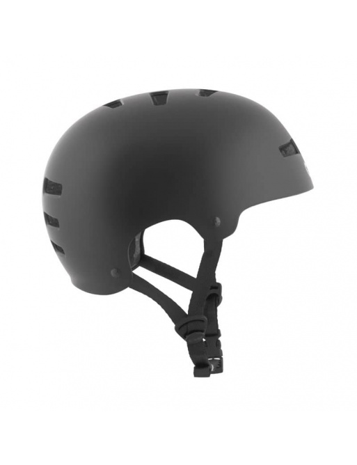 TSG Evolution Solid Color Helmet Satin Dark Black S/M