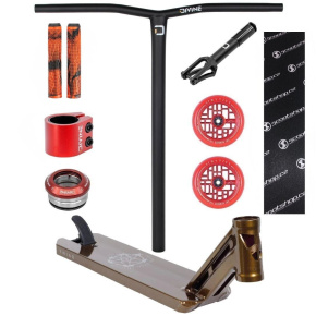 Freestyle koloběžka Custom Divine X Triad Psychic V2 495mm Hellion červená