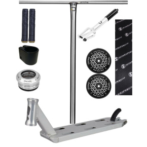 Freestyle koloběžka Divine X Longway Kaiza stříbrná