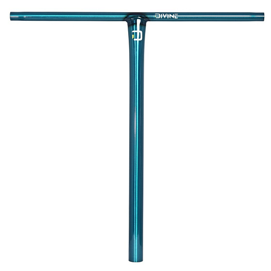 Řídítka Divine T-bar standard 580x580 mm Polished Teal
