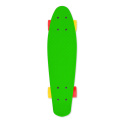 Skateboard FIZZ BOARD Green, Red-Yellow PU, zelený
