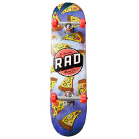 RAD Logo Progressive Complete Skateboard (8"|Galaxy Pizza)