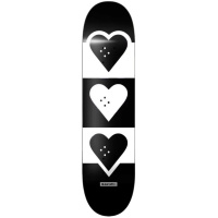 Heart Supply Check Stripe Skate Deska (8.5"|Černá)
