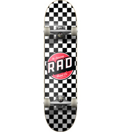 RAD Checkers Skateboard Komplet (6.75" | Checkers Black)