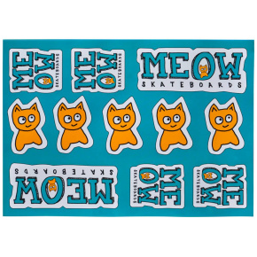 Set samolepek Meow Logo