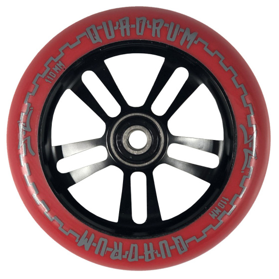 Kolečko AO Quadrum V3 110mm červené