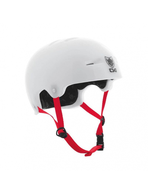 TSG Evolution Special Make Up Helmet Clear White EPS S/M