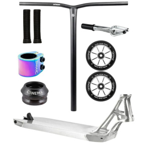 Freestyle koloběžka Custom Divine X Ethic Pandemonium 460 mm stříbrná