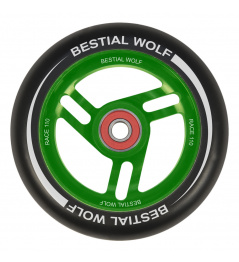 Bestial Wolf Race 110 mm kolečko černo zelené
