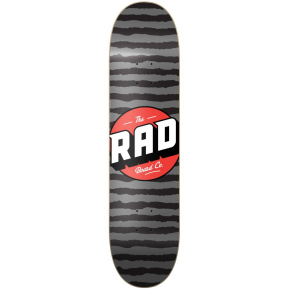 RAD Stripes Logo Skate Deska (8.375"|Grey)