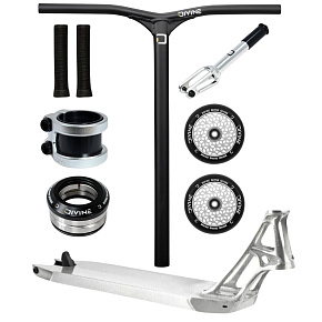 Freestyle koloběžka Custom Divine X Ethic Pandemonium 460 mm stříbrná