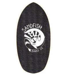 Sandfish Foam Traction Pro Cruiser Skimboard (35"|Bílá)