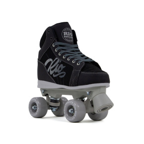 Rio Roller Lumina Children's Quad Skates - Black / Grey - UK:13J EU:32 US:M1L1