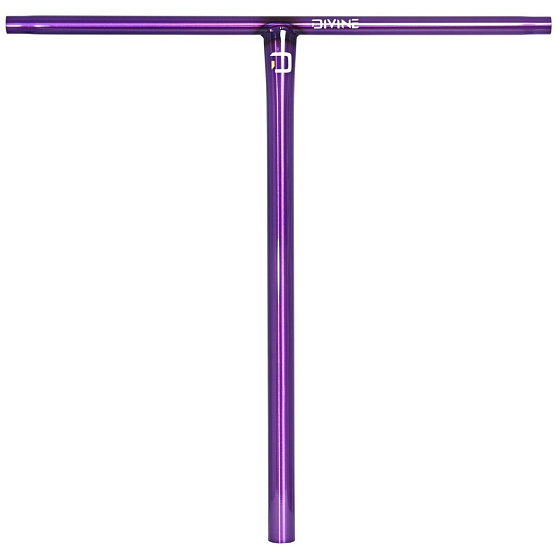 Řídítka Divine T-bar oversize 650x610 mm Polished Purple