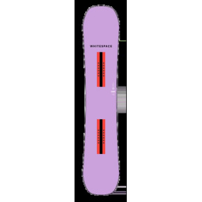 Whitespace Dámské Freestyle Pro Snowboard (149cm|Fialová)