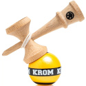 Krom Mikro 5-Souprava Kendama (Yellow)